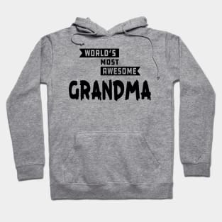 Grandma - World's Most Awesome Grandma Hoodie